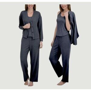 Live 2 Lounge  3-Piece Textured Lounge Set  Blue M0242